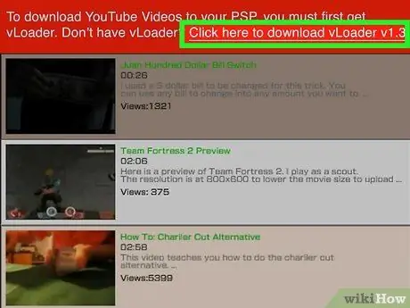 Download YouTube -videoer direkte til din PSP uden en computer Trin 19