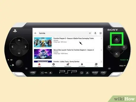 YouTube Videolarını Kompütersiz PSP -yə Düzgün Yükləyin Adım 3