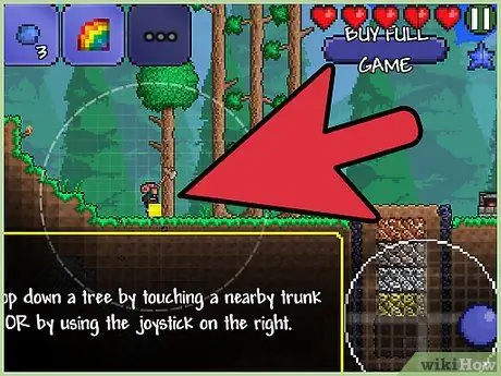 Ikan di Terraria Langkah 1