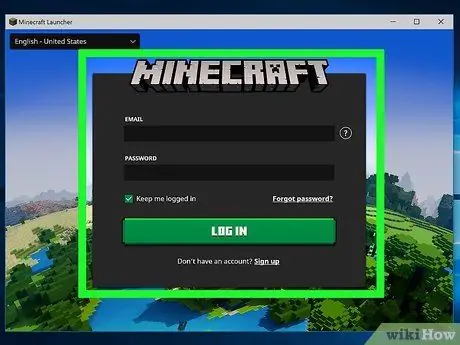 Kemas kini Minecraft Langkah 2