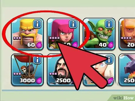 Kry groot loots in Clash of Clans Stap 1