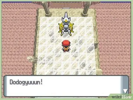 Rögzítse Arceust Pokemon Diamond vagy Pokemon Pearl 16. lépésben