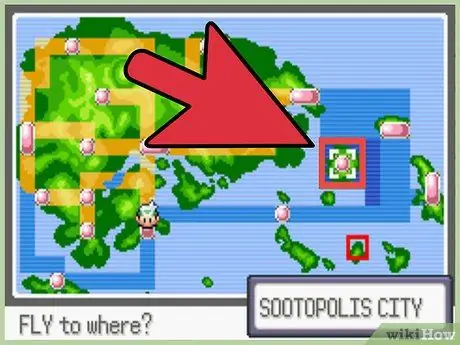 Få vattenfall i Pokemon Emerald Steg 2