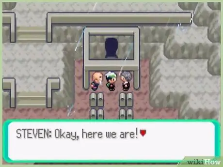 Kry waterval in Pokemon Emerald Stap 3