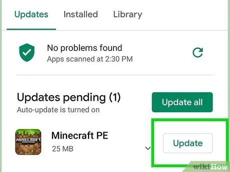 Päivitä Minecraft PE vaihe 7