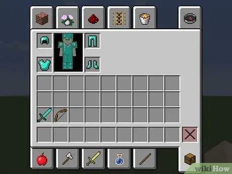 Completa el paso 1 de Minecraft