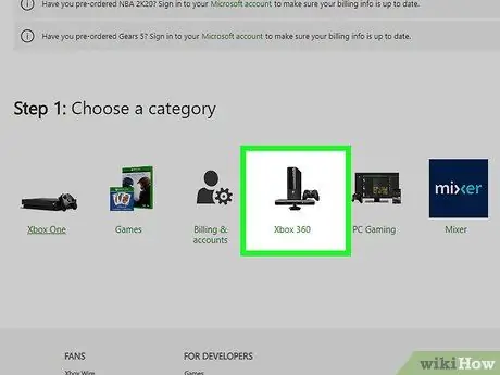 Kontaktirajte Xbox Live Korak 2