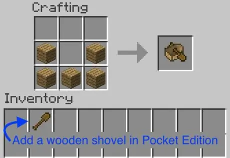 Vytvořte loď v Minecraft Recipe