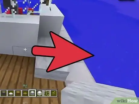 Padarykite valtį „Minecraft“4 veiksme