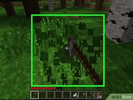 Plant frø i Minecraft Trin 1