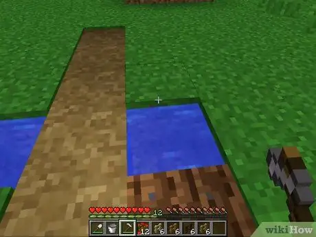 Zaden planten in Minecraft Stap 9