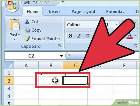 Excel -də Yamacı Hesablayın Adım 2