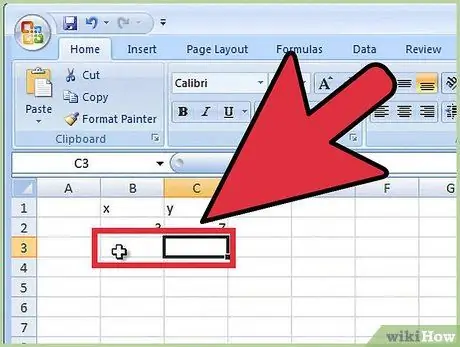 Calculate Slope in Excel Step 3