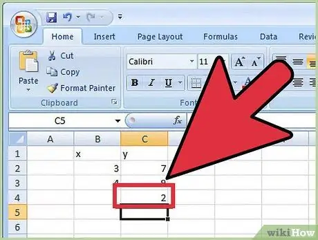 Calculate Slope in Excel Step 5