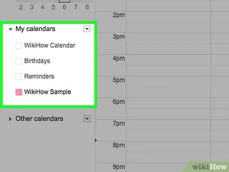 Deel u Google Kalender Stap 11