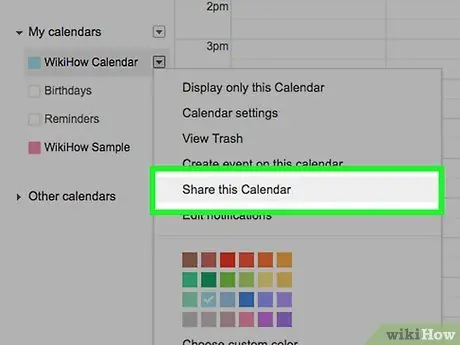 Qhia Koj Li Google Calendar Kauj Ruam 4