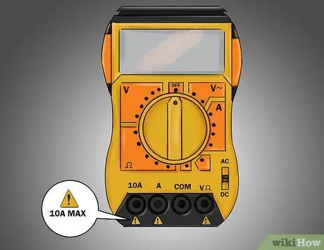 Ukur Amperage Langkah 1