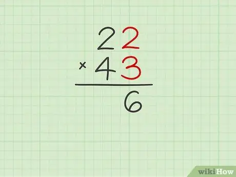 Gawin ang Double Digit Multiplication Hakbang 2