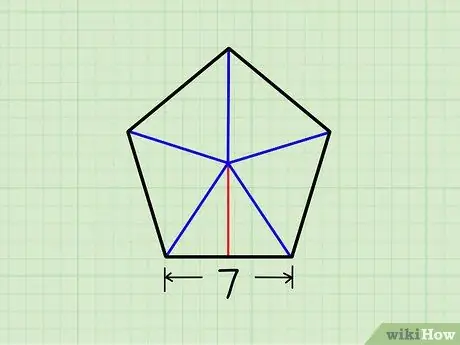 Hanapin ang Lugar ng isang Regular na Pentagon Hakbang 7