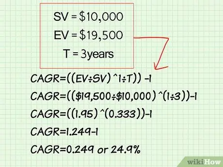 Calculate Cumulative Growth Step 3