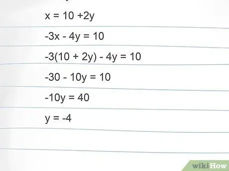 Algebrada ko'p o'zgaruvchan chiziqli tenglamalarni yechish 13 -qadam