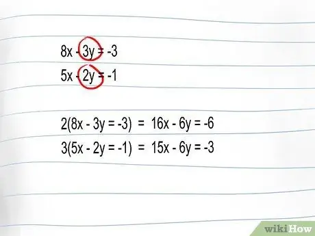 Løs multivariable lineære ligninger i Algebra Trinn 7