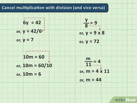 Algebra lernen Schritt 10