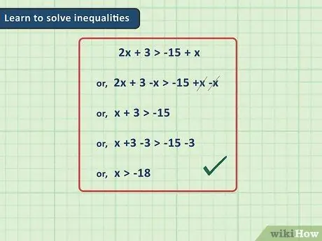 Algebra 19 -qadamni o'rganing