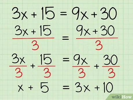 Lös ett algebraiskt uttryck Steg 3