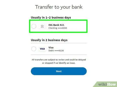 Hamisha Pesa kutoka PayPal kwenda Akaunti ya Benki Hatua ya 15