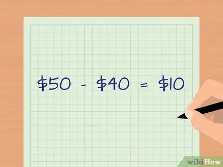 Calculate Cost Savings Percentage Step 3