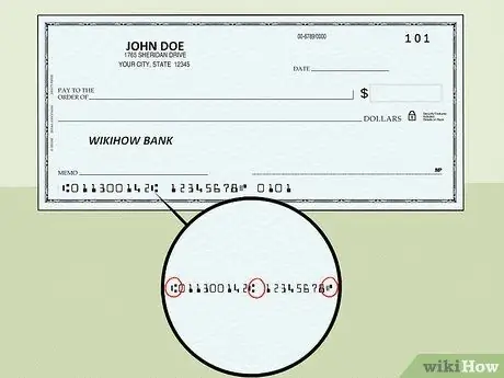 Find et Check Routing Number Trin 2