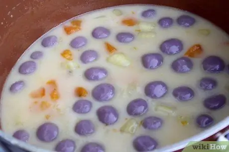 Гответе Ginataang Bilo Bilo Стъпка 12