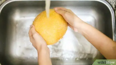 Cut a Cantaloupe Step 1