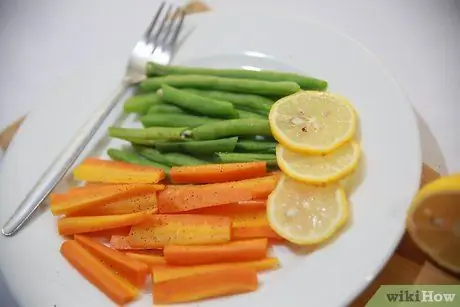 Verduras al vapor en el microondas Paso 9