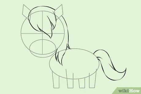 Draw a Horse Step 6