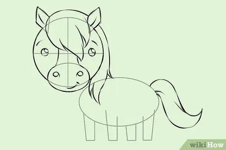 Draw a Horse Step 8