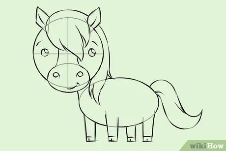 Draw a Horse Step 9