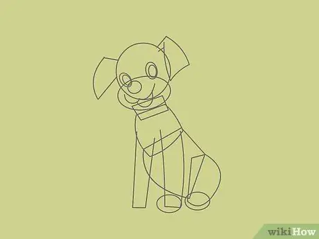 Draw a Dog Step 15