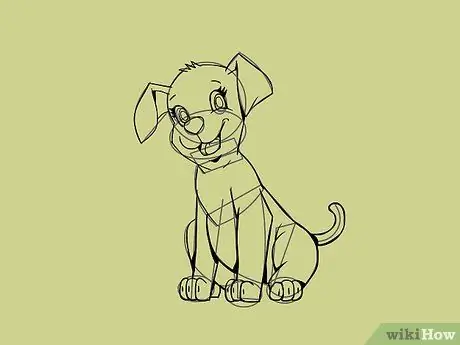 Desenhe um Cachorro Passo 19