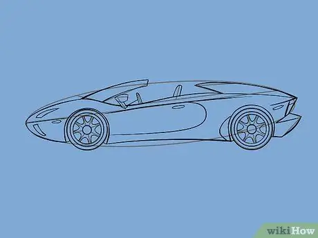 Desenați un Lamborghini Pasul 10