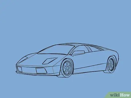 Gambarlah Lamborghini Langkah 26