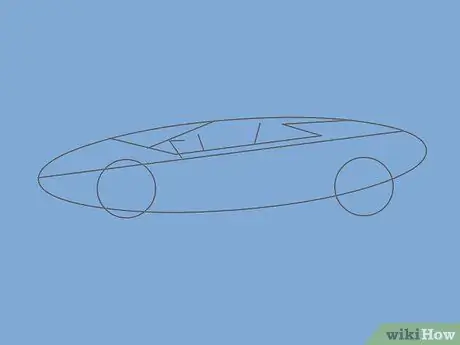 Desenați un Lamborghini Pasul 6