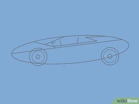 Desenhe um Lamborghini Passo 7