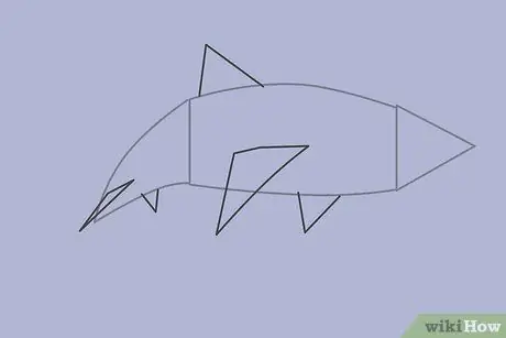 Draw a Shark Step 13