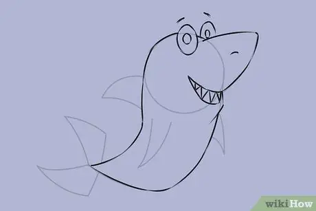 Draw a Shark Step 7