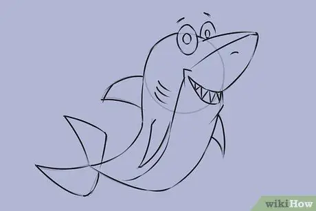 Draw a Shark Step 9