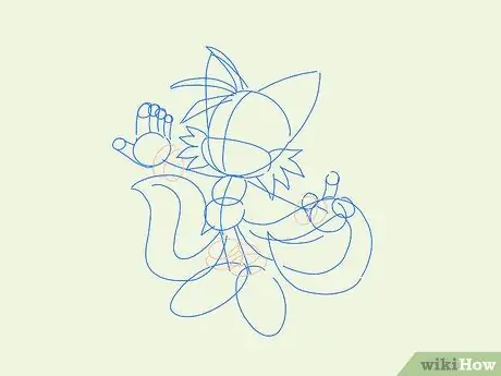 Desenhar Personagens Sonic - Etapa 32