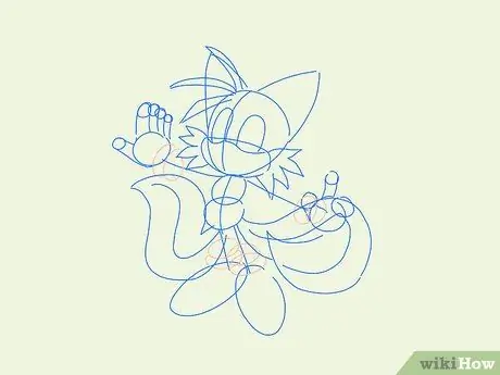 Desenhar Personagens Sonic - Etapa 33