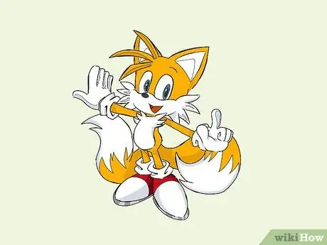 Draw Sonic Characters Step 37